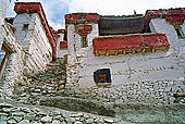 Ladakh - Rizong Gompa made of several buildings built one on top of the other